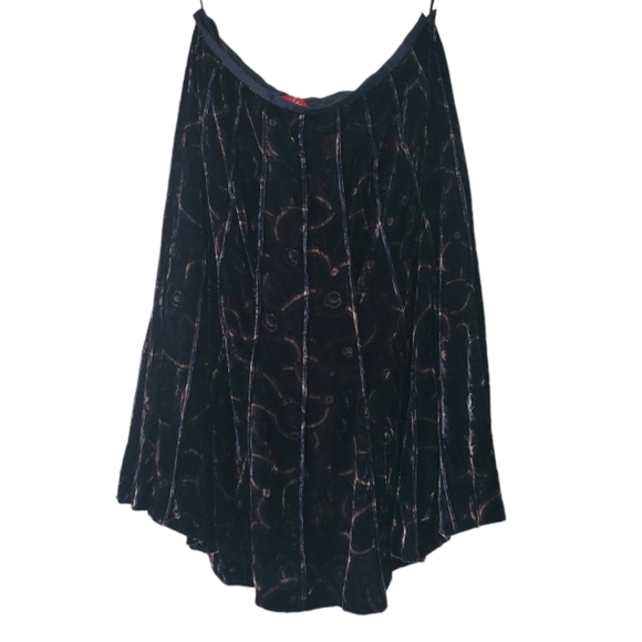 Anne Klein Velvet Skirt - Picture 1 of 3